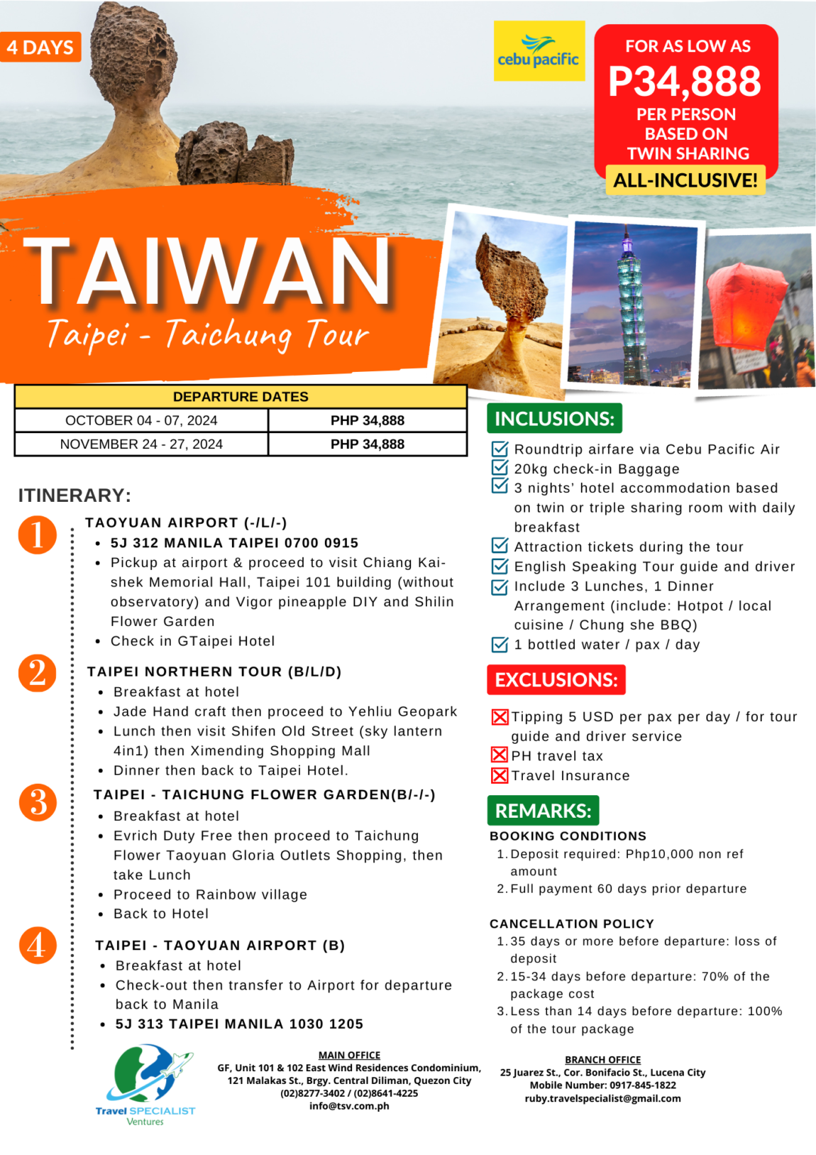 TAIWAN - TAIPEI TOUR 2024 SERIES