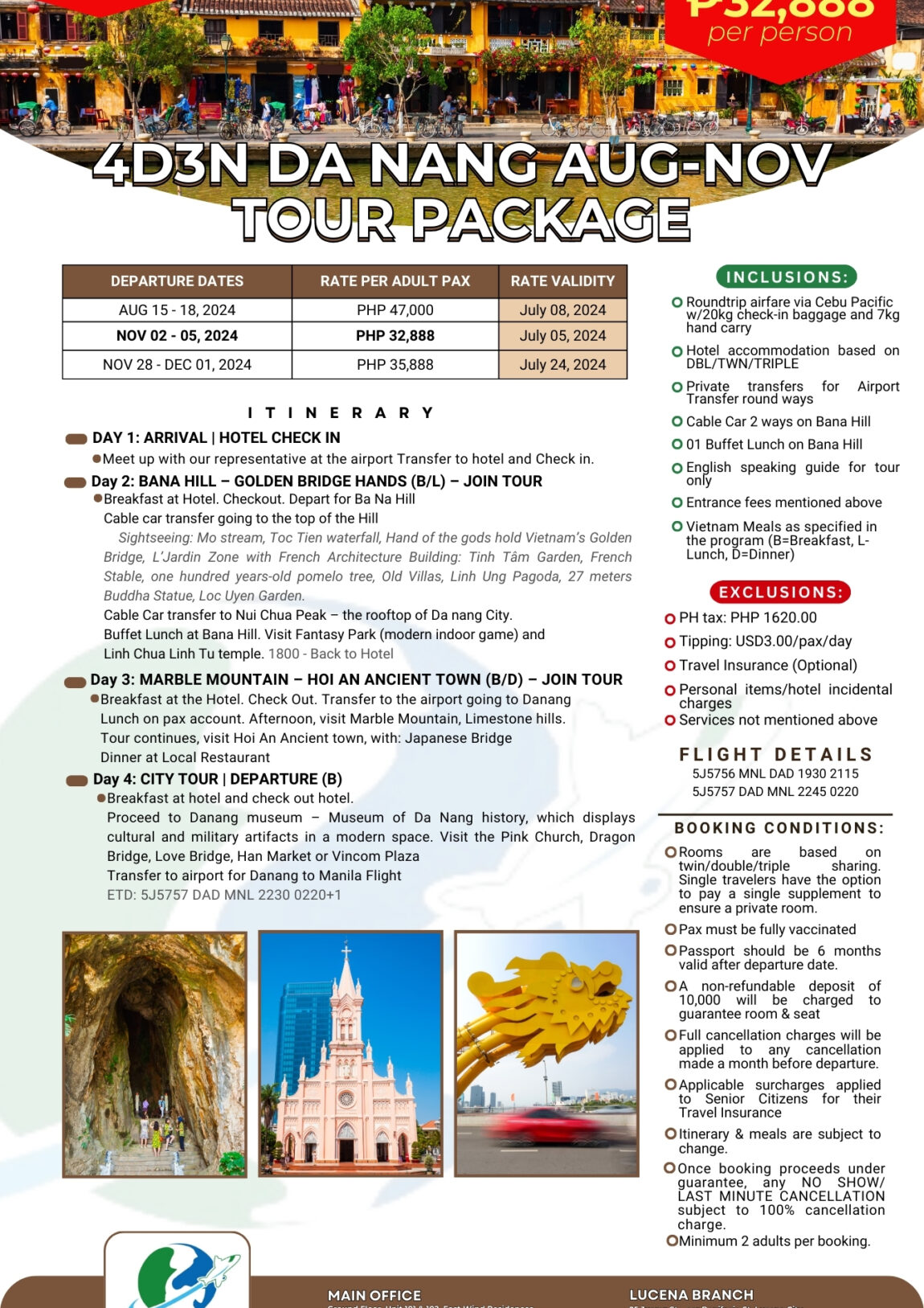 4D3N Da Nang Jul-Nov Flyer UP RATE